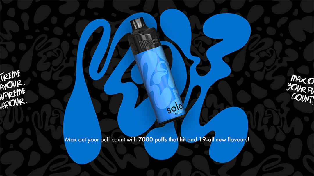 solo MAX Vape Banner