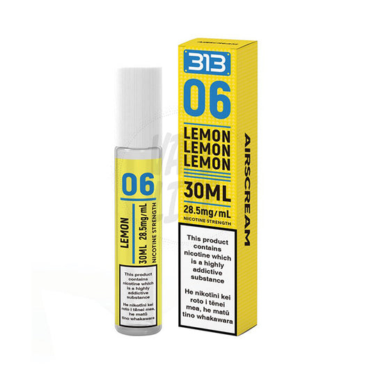 AirScream AirsPops 313 E-Liquid 30ml - No.6 Lemon (Zesty Lemon) 28.5mg/ml