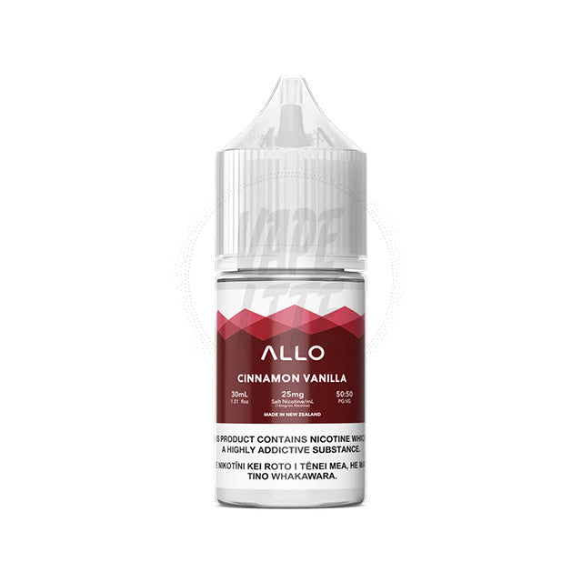 Allo E-Liquid 30ml - Cinnamon Vanilla 25/50 mg/ml