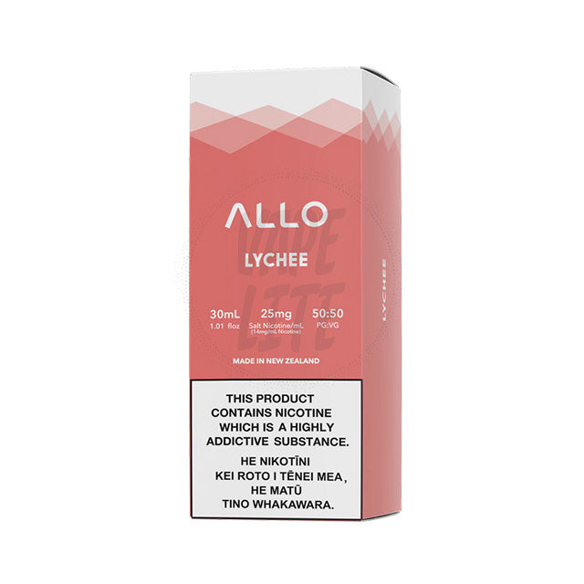 Allo E-Liquid 30ml - Lychee 25/50 mg/ml