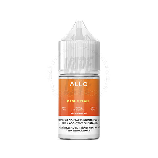 Allo E-Liquid 30ml - Mango Peach 25/50 mg/ml