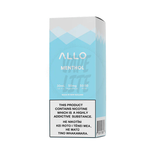 Allo E-Liquid 30ml - Menthol 25/50 mg/ml