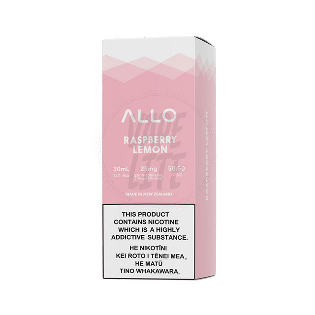 Allo E-Liquid 30ml -Raspberry Lemon 25/50 mg/ml