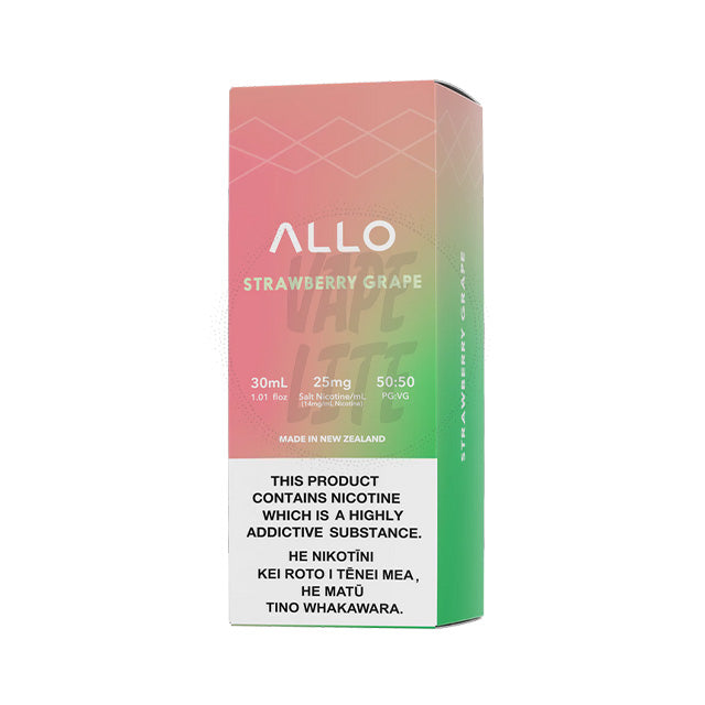 Allo E-Liquid 30ml - Strawberry Grape 25/50 mg/ml