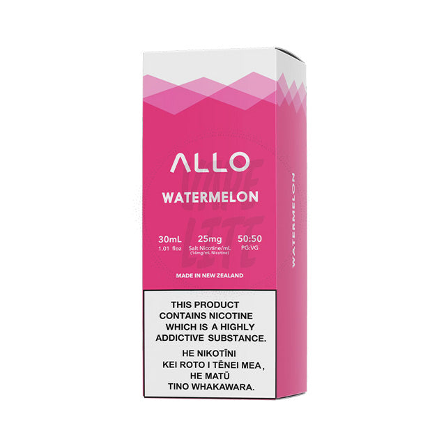 Allo E-Liquid 30ml - Watermelon 25/50 mg/ml