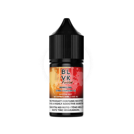 BLVK Fusion E-Liquid 30ml - Citrus Strawberry Ice 25/50 mg/ml