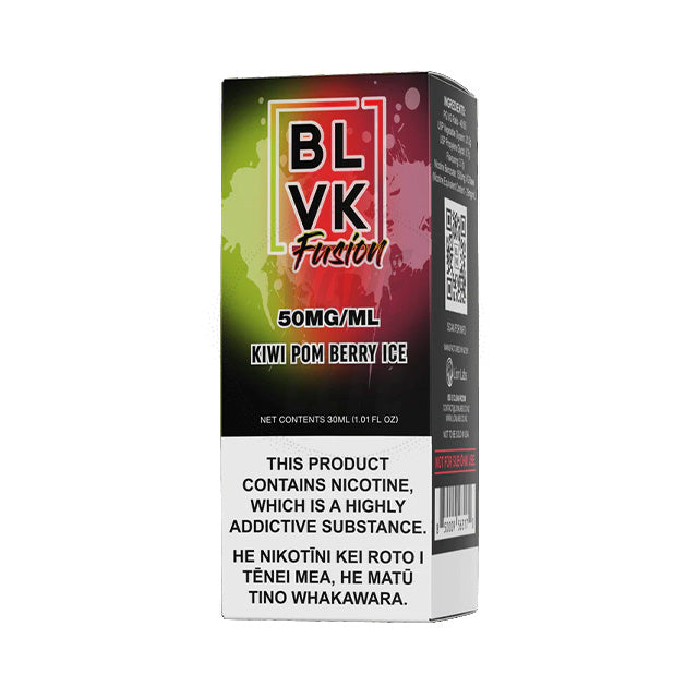 BLVK Fusion E-Liquid 30ml - Kiwi Pom Berry Ice 25/50 mg/ml