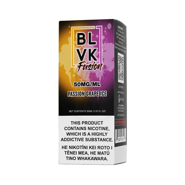 BLVK Fusion E-Liquid 30ml - Passion Grape Ice 25/50 mg/ml