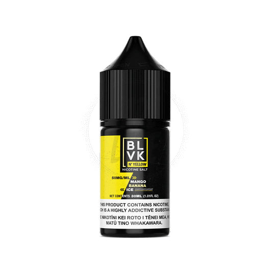 BLVK N' Yellow E-Liquid 30ml - Mango Banana Ice 25/50 mg/ml