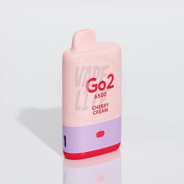 Go2 6500 - Cherry Cream 6500 Puffs 20mg/ml