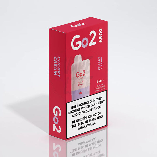 Go2 6500 - Cherry Cream 6500 Puffs 20mg/ml