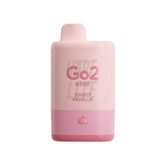 Go2 6500 - Sweet Vanilla 6500 Puffs 20mg/ml