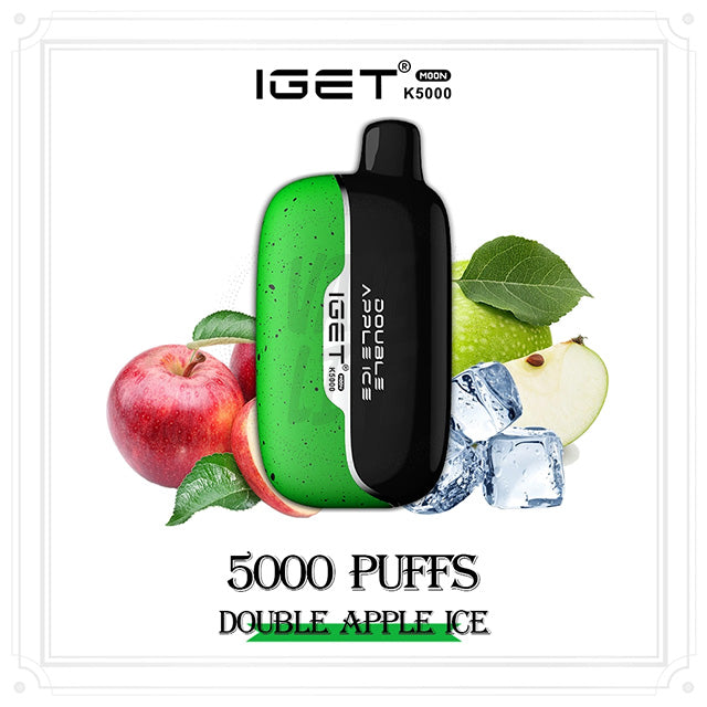 IGET Moon - Double Apple 5000 Puffs 20mg/ml