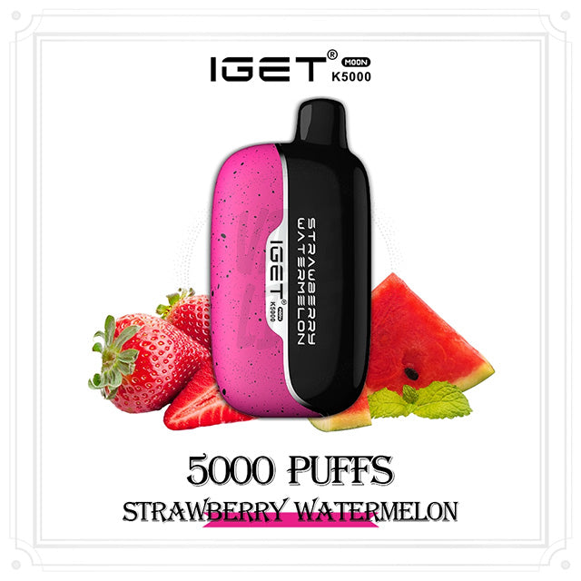IGET Moon - Strawberry Watermelon 5000 Puffs 20mg/ml