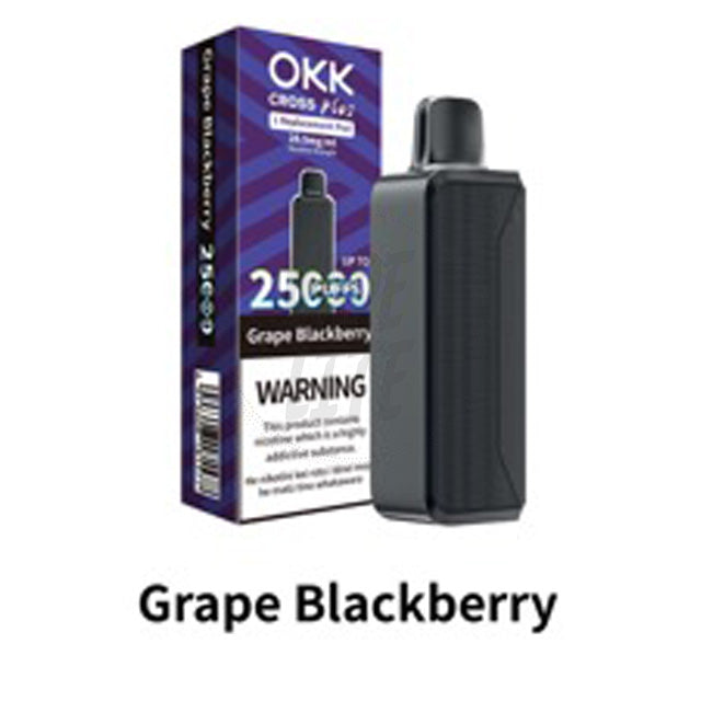 OKK Plus Pod - Grape Blackberry 28.5mg/ml