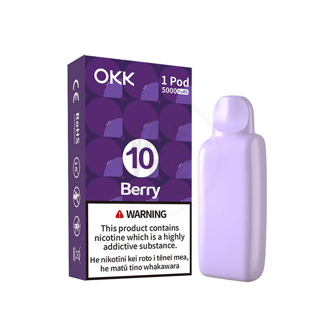 OKK Cross Pod - No.10 Berry 28.5mg/ml