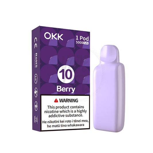 OKK Cross Pod - No.10 Berry 28.5mg/ml