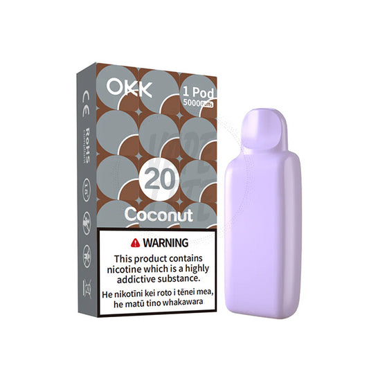OKK Cross Pod - No.20 Coconut 28.5mg/ml