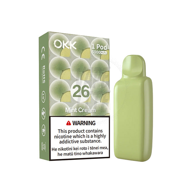 Okk Pod 26 Mint Cream