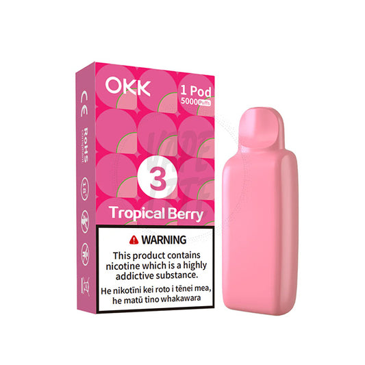 OKK Cross Pod - No.3 Tropical Berry 28.5mg/ml