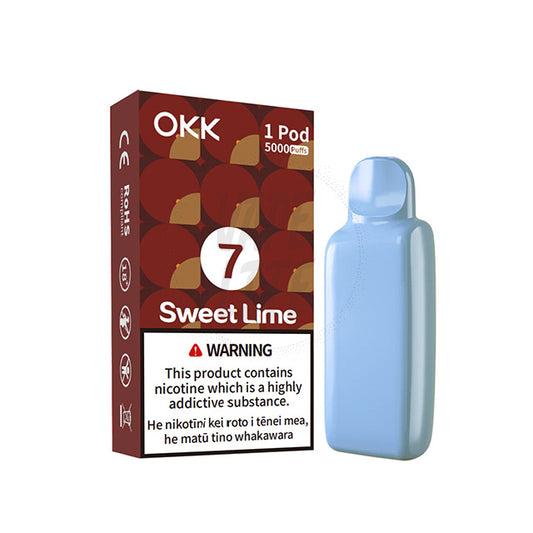 OKK Cross Pod - No.7 Sweet Lime 28.5 mg/ml