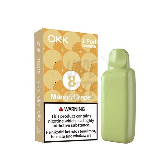 OKK Cross Pod - No.8 Mango Grape 28.5mg/ml