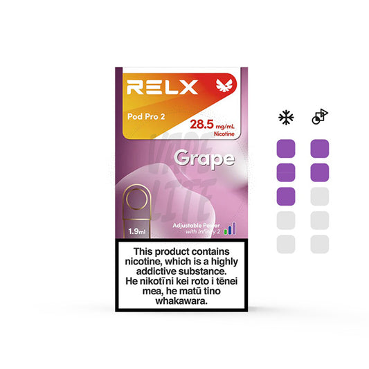 RELX Infinity2 Pod - Grape 28.5mg/ml