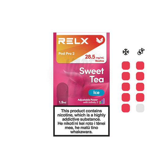 RELX Infinity2 Pod - Sweet Tea (Iced Hibiscus Tea) 28.5mg/ml