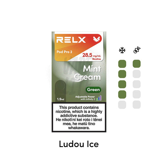 RELX Infinity2 Pod - Mint Cream (Ludou Ice) 28.5mg/ml