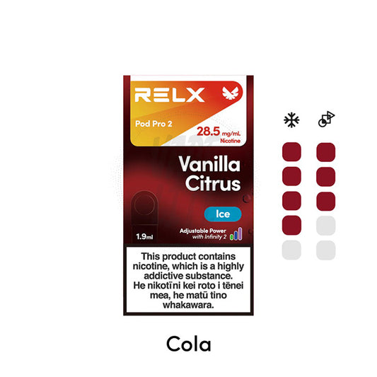 RELX Infinity2 Pod - Vanilla Citrus 28.5mg/ml