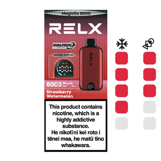 RELX MagicGo 8000i - Strawberry Watermelon 8000 Puffs 18mg/ml