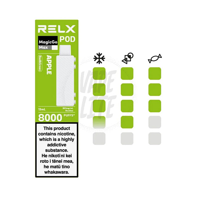 RELX MagicGo MAX Pod Apple (Red & Green) 28.5mg/ml