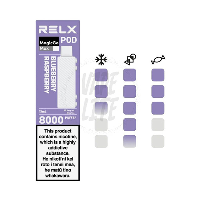 RELX MagicGo MAX Pod Blueberry Raspberry 28.5mg/ml