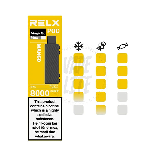 RELX MagicGo MAX Pod Mango 28.5mg/ml