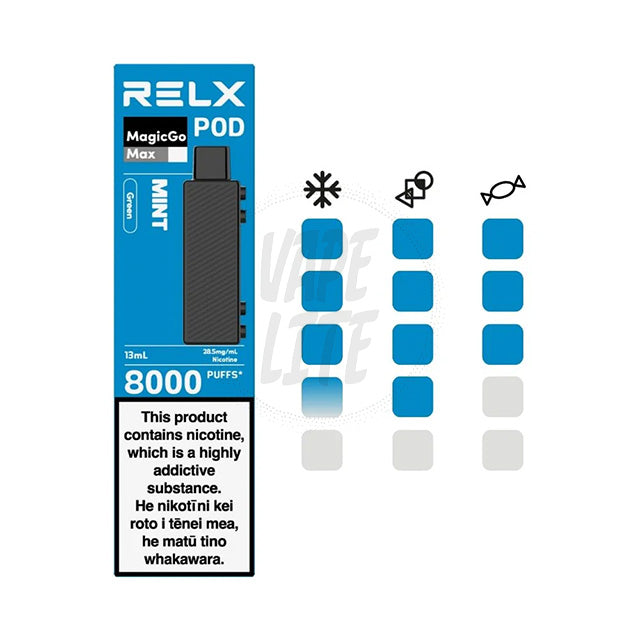 RELX MagicGo MAX Pod Mint (Green) 28.5mg/ml