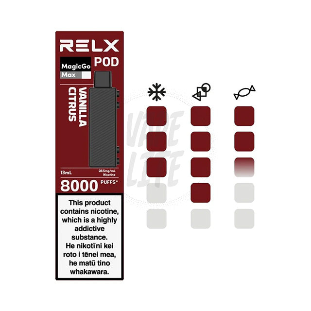 RELX MagicGo MAX Pod Vanilla Citrus 28.5mg/ml