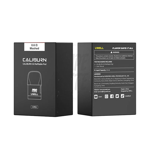 Uwell - Caliburn G3/GK3/G3 Eco Replacement Pods