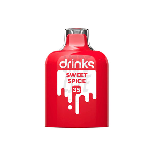 puk. Pod Drinks - Sweet Spice 4000 Puffs 35mg/ml