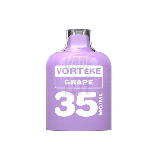 puk. Pod Vorteke - Grape 4000 Puffs 35mg/ml