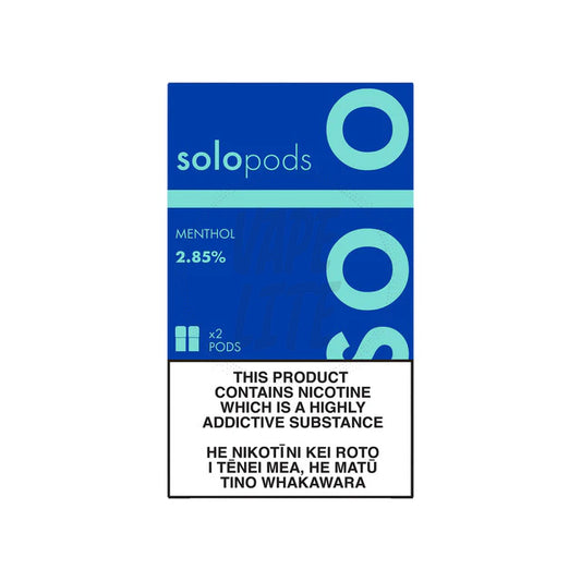 solo Pods 2-Pack - Menthol 2.85% Nic