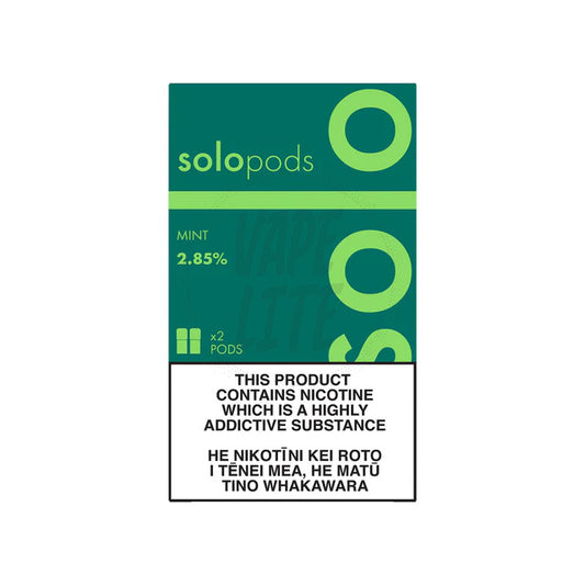 solo Pods 2-Pack - Mint 2.85% Nic